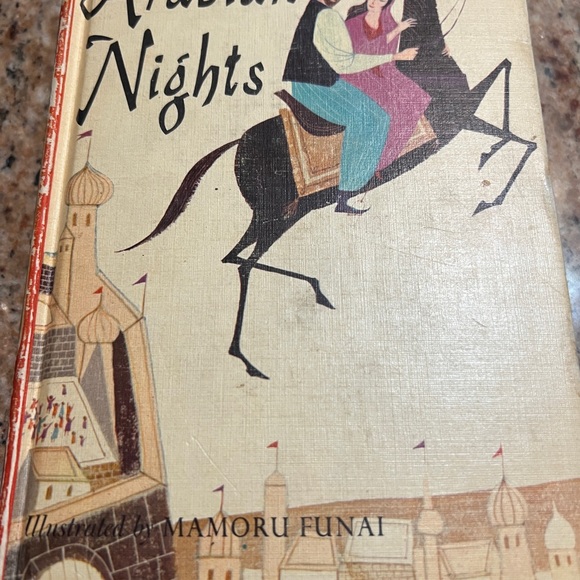 Arabian Nights & Aesop's Fables 2 in 1 (Companion Library, 1963)Vintage Illustra - Picture 10 of 11